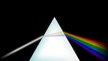 La scomposizione della luce in un prisma (fonte: Prism-rainbow.svg) (ANSA)