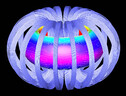 Rapprsentazione grafica del plasma nell'anello del reattore sperimentale a fusione Iter (fonte: Oak Ridge National Laboratory) (ANSA)