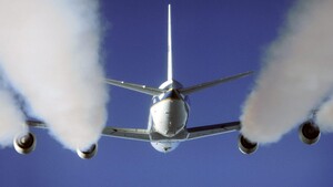 L'idrogeno può decarbonizzare anche il trasporto aereo (ANSA)