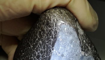 Un frammento del meteorite. Fonte:Nasa (ANSA)