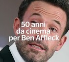 50 anni da cinema per Ben Affleck (ANSA)