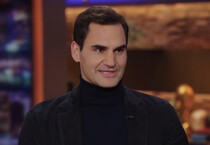 Federer, fermoimmagine dal video (ANSA)