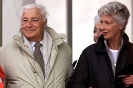 Giovanni Agnelli e sua moglie Marella Caracciolo