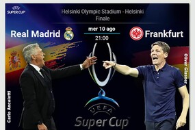 UEFA SUPERCUP, Real Madrid-Francoforte