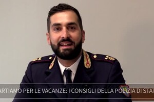 Partenze estive in sicurezza, i consigli della polizia stradale in un video (ANSA)