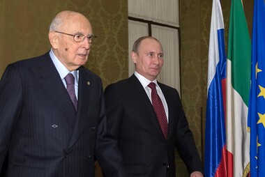 Napolitano e Putin