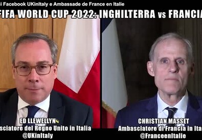 Qatar 2022, Inghilterra-Francia visto dagli ambasciatori dei due Paesi in Italia