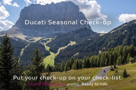 Con Ducati Seasonal Check-Up si viaggia in sicurezza