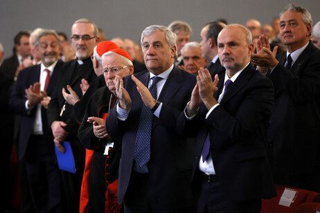 Il ministro degli Esteri Antonio Tajani partecipa all'inaugurazione dell'anno accademico