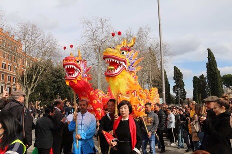 Il Capodanno cinese 2024 a Roma nei giardini di Piazza VIttorio @ Comunità cinese a Roma
