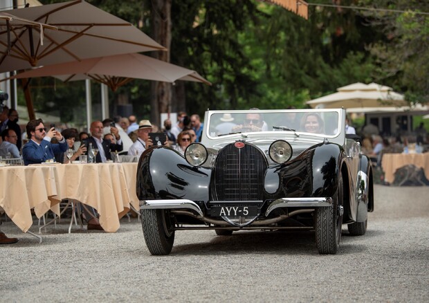 'Best of Show': la Bugatti 57 S vince il Trofeo BMW Group al Concorso d'Eleganza Villa d'Este 2022 © Ansa