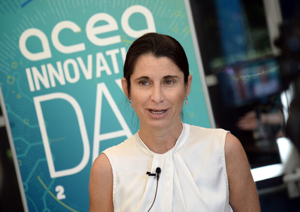 La Presidente di ACEA Michaela Castelli all'Innovation Day 2022 di ACEA presso le Officine Farneto © ANSA