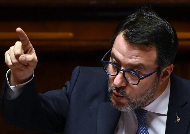 ++ Salvini, giù le mani dalle nostre forze dell'ordine ++ (ANSA)
