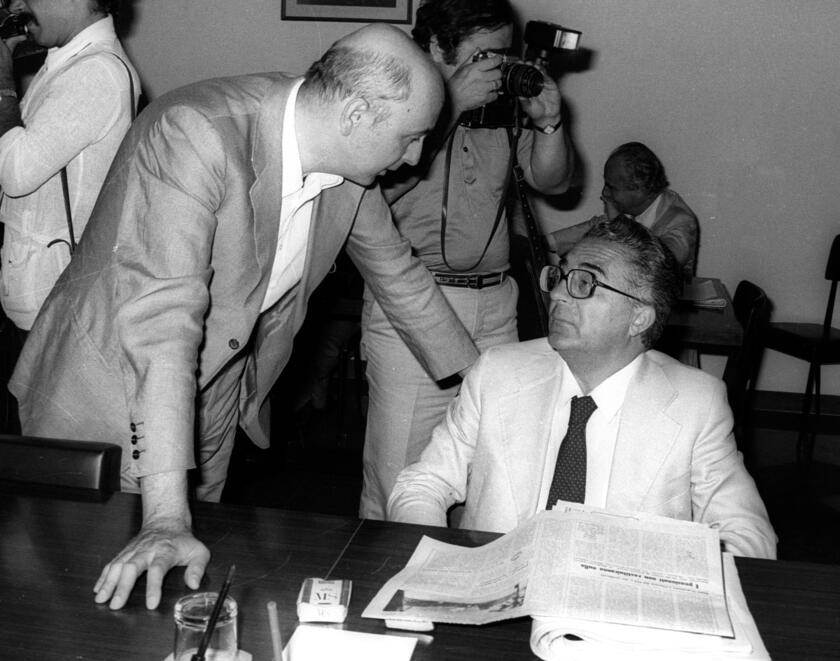 Giorgio Napolitano e Armando Cossutta - RIPRODUZIONE RISERVATA