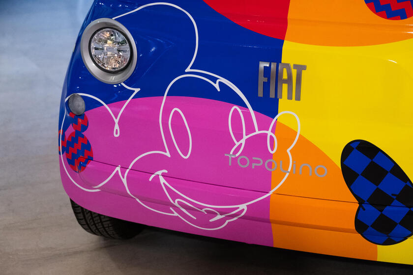 Le Topolino one-off dedicate a Mickey Mouse al Lingotto - RIPRODUZIONE RISERVATA