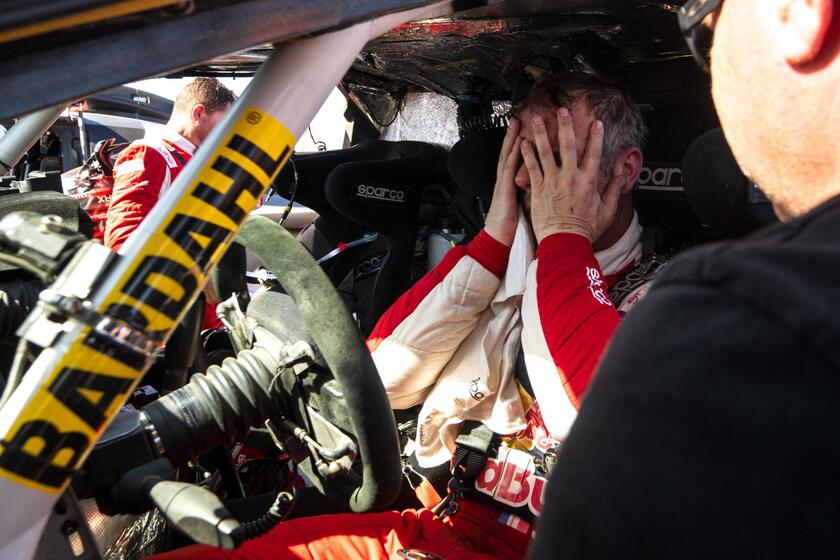 Dakar: auto, lo spagnolo Carlos Sainz vince per la quarta volta © ANSA/AFP