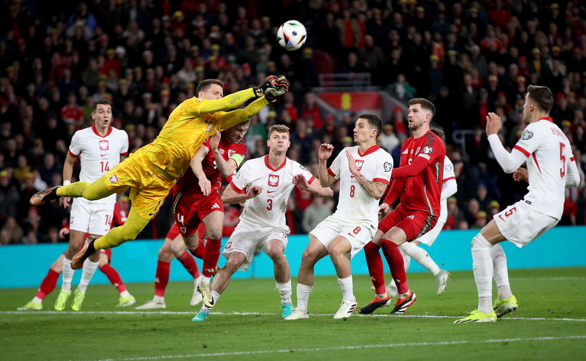 UEFA EURO 2024 play-off - Wales vs Poland - RIPRODUZIONE RISERVATA