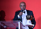 Elia Omer Al della Tracon Trading SLC, Etiopia, riceve il premio della giuria degli esperti dell'Ernesto Illy International Coffe Awards a Palazzo Colonna a Roma (ANSA)