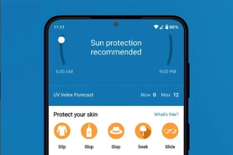 Oms lancia app per esposizione al sole sicura - RIPRODUZIONE RISERVATA