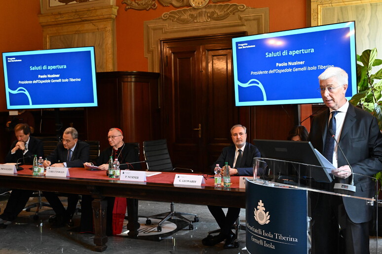 Presentazione del progetto San Bartolomeo con il Segretario di Stato Vaticano Parolin - RIPRODUZIONE RISERVATA