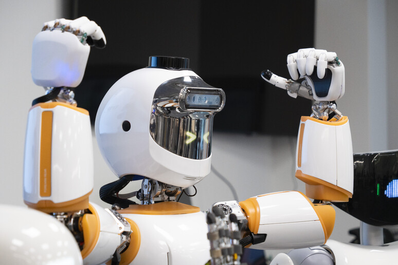 Il nuovo robot dell 'Iit, ergoCub (fonte: Francesca Bruzzone/ Istituto Italiano di Tecnologia- © IIT) - RIPRODUZIONE RISERVATA