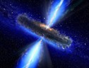 Rappresentazione artistica di un buco nero (fonte: ESA/NASA) (ANSA)