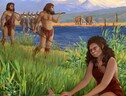Risalgono a 780mila anni fa i primi cibi cotti dall’uomo (fonte: Tel Aviv University) (ANSA)