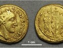 Le due facce della moneta con l’effigie di Sponsiano (fonte: Pearson et al., 2022, PLOS ONE, CC-BY 4.0) (ANSA)