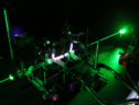 Il plasma ottenuto in laboratorio per simulare la produzione di ossigeno su Marte (fonte: Olivier Guaitella) (ANSA)