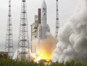 Il lancio dell'Ariane 5 con la sonda Juice (fonte: ESA) (ANSA)