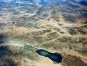  Il lago Salton in California ripreso dalla sonda Gemini-5 (fonte: NASA) (ANSA)