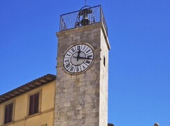 La Torre dell'Orologio a Chianciano (ANSA)