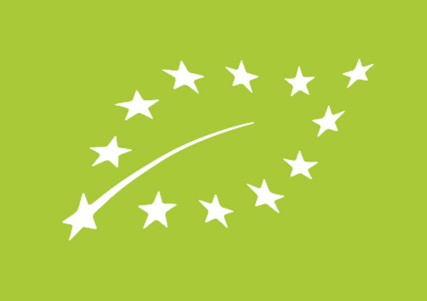 Il logo biologico dell'Ue © Ansa