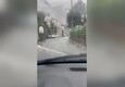 Maltempo, nubifragio anche a Capri: cascate d'acqua lungo le strade (ANSA)