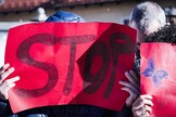 Manifestazione a Torino contro la violenza sulle donne
