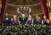 Scala: il pubblico tributa un'ovazione a Mattarella (ANSA)