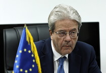 Il Commissario Ue per gli Affari economici Paolo Gentiloni (ANSA)