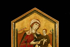 La Madonna col bambino in trono di Guido da Siena
