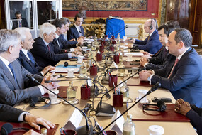 Quirinale: Mattarella riceve delegazione del Bie (ANSA)