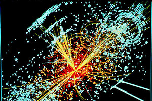 Scontri tra particelle elementari (fonte: Cern) (ANSA)