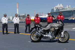 Moto Guzzi V100 Mandello Aviazione Navale (ANSA)