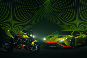 Ducati Streetfighter V4 Lamborghini, sportiva ed esclusiva (ANSA)