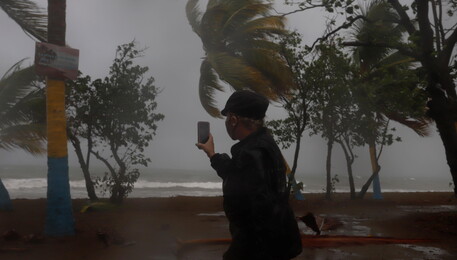 Tempesta tropicale a Cuba (ANSA)