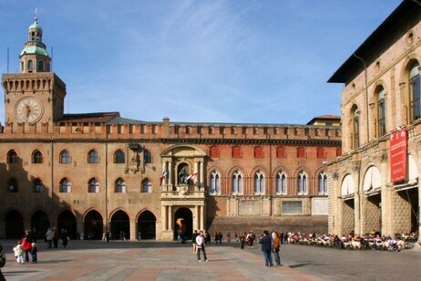 Una foto del centro di Bologna
