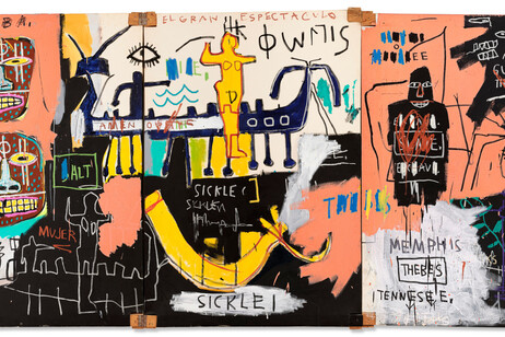 El Gran Espectaculo (The Nile)  - Basquiat . da Christie's