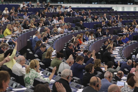 Il Parlamento europeo in sessione plenaria a Strasburgo