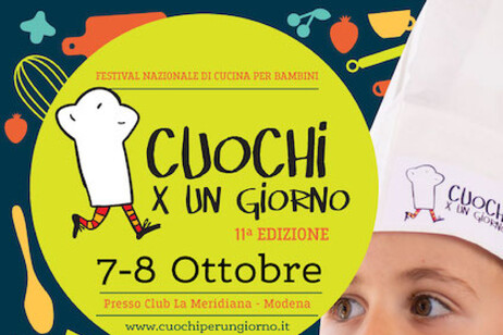 A Modena "Cuochi per un giorno", festival per piccoli chef