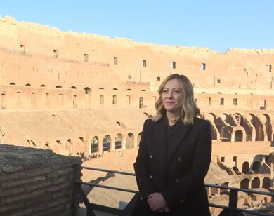 La premier Giorgia Meloni collegata dal Colosseo con missione Ax-3 e Villadei