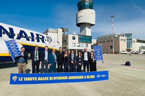 Ryanair sbarca all'aeroporto di Olbia