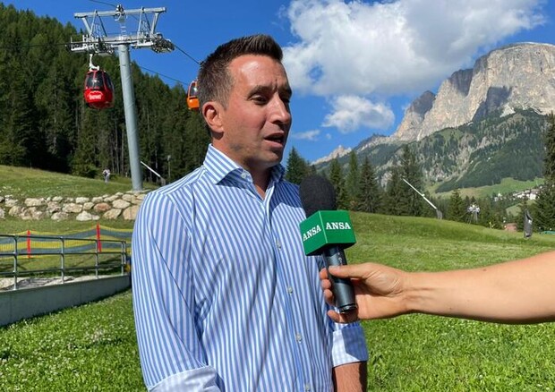 Andy Varallo, presidente di Dolomiti Superski  © Ansa